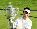 Korean Yang upstages Woods with Hazeltine win