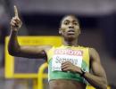 Gender controversy overshadows Semenya's gold