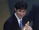 Messi wins FIFA World Player of Year award