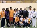 Mary Kom, Kavita win gold at Asian Indoors