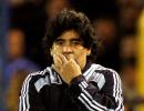 Maradona faces toughest test as Argentina coach