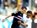 Sampdoria draw at Lazio, miss top spot