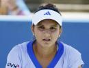 Sania's campaign in US Open ends