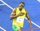 Bolt ends stellar year on high