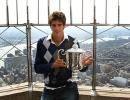 First look: Del Potro atop Empire State Building