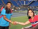 Spotted: Mahesh Bhupathi at the US Open