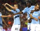 Manchester City face United on level terms