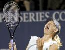 Sharapova outlasts Kuznetsova for Cincinnati debut