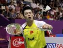 Lin Dan breezes into 2nd round at Badminton Worlds