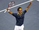 Federer in maiden Paris final, meets Tsonga