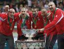 Images: Joyous Serbs win first Davis Cup title