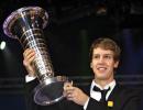 Vettel handed trophy, Korean GP wins award