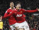 EPL: Man U knock Arsenal off top as Park strikes