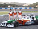 Smooth test debut for new Force India car