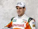 Sutil revs it up to finish 2nd fastest in testing