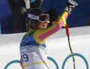 Winter Olympics: Riesch outshines Vonn