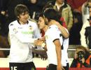 Villa brace helps Valencia to 2-1 win over Getafe