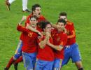 Images: Puyol heads Spain into maiden final