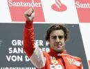 Alonso wins German GP in Ferrari one-two