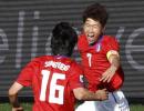 South Korea get off to flying start