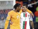 Ivory Coast hold sluggish Portugal