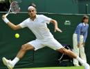 Champion Federer draws familiar foe Falla