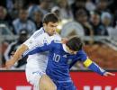 Messi-led Argentina end Greek Odyssey