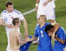 Images: Slovakia knock out champions Italy