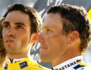 Contador finds Armstrong in his way, again