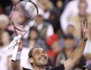 Baghdatis stuns Federer at Indian Wells