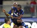 Inter lose again as Eto'o does 'Zidane' headbutt