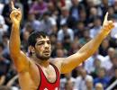 Sushil Kumar wins gold in World Wrestling C'ship