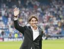 Nadal gets standing ovation at Real Madrid game