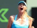 Sharapova overpowers Petkovic to reach final