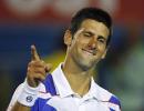 Feisty Djokovic steamrolls into Serbia Open semis