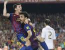 Fabregas makes winning debut for Barca