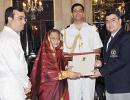 PHOTOS: President honours India's sports stars