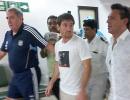 Messi arrives to mesmerise fans in Kolkata