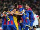 Champions League PIX: Manchester duo exit, Real advance