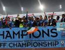 India beat Afghanistan to lift SAFF Cup