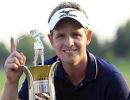 Donald named European Tour Golfer of Year