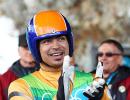 Luger Shiva Keshavan makes history with Asia Cup gold