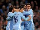 Manchester rivals win as City stay top for Christmas