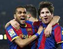 Messi strikes late to rescue nervous Barcelona