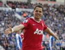 Hernandez double fires Man U four points clear