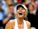 Sharapova's off day good enough for final return