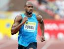 Powell runs fastest 100 metres of year