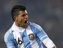 Aguero rescues Argentina in Copa America