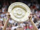 Images: Kvitova claims maiden Wimbledon crown