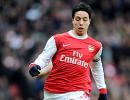 Nasri hints at leaving Arsenal this summer